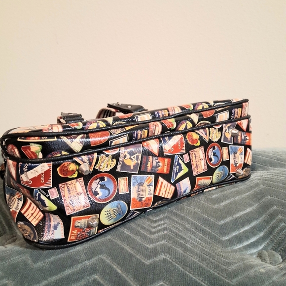 Sydney Love Hotel Travel Stamps HandBag - Picture 7 of 9